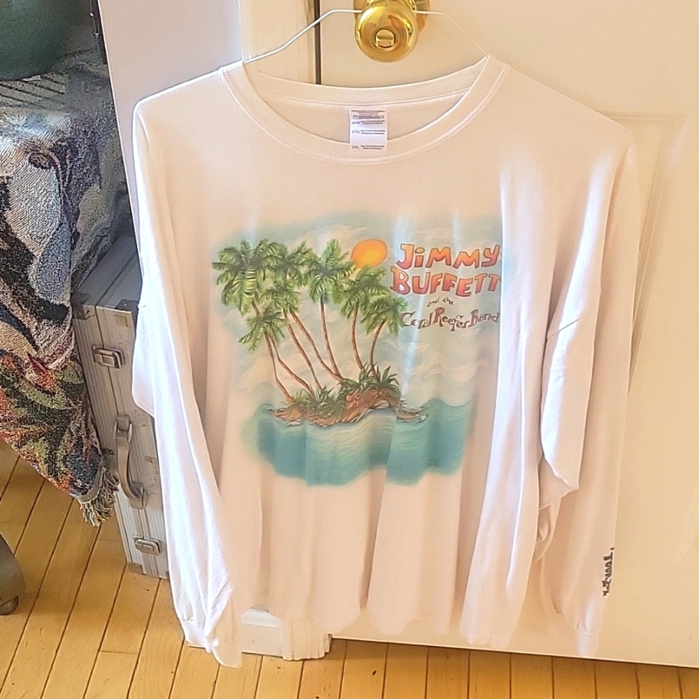 Jimmy Buffett concert tshirt 2xl Lounging at the Lagoon tour